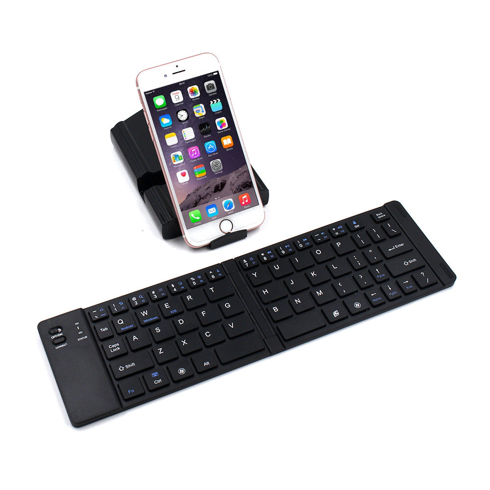 Pliage métal Bluetooth pliable clavier Mini Bluetooth sans fil