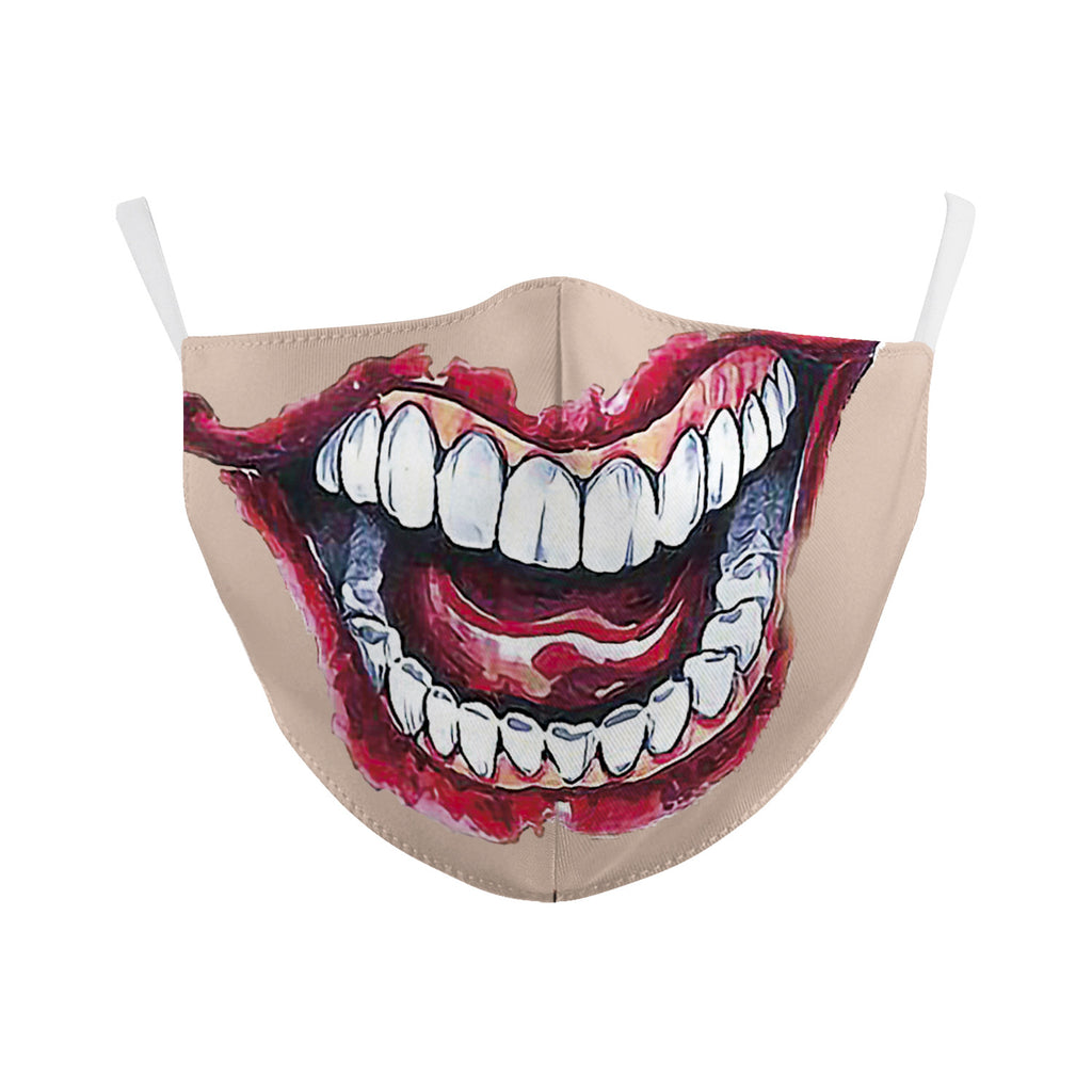 Impression numérique Masque visage Wansheng Crâne Masque de poussière double couche