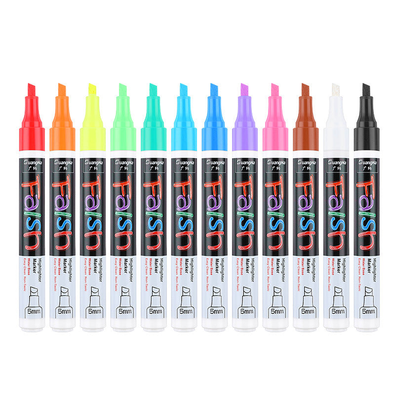 Plaque fluorescente électronique de 8 couleurs 6MM