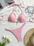 Bikini tricolore européen et américain