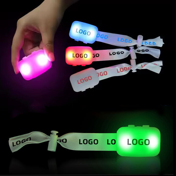 Concert and Music Festival Cheering Props LED Light-up Bracelets