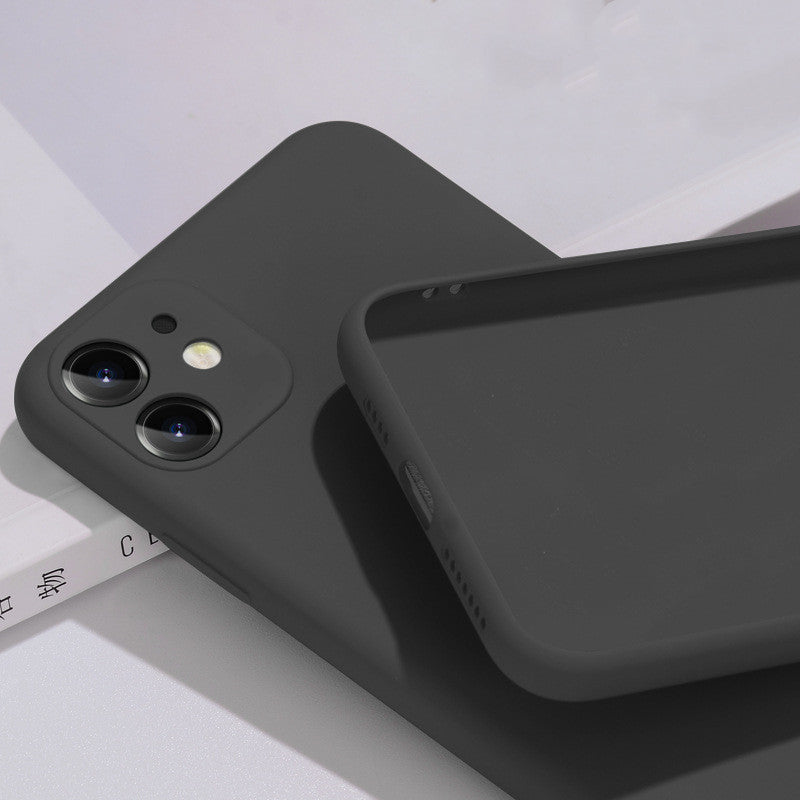 Boîtier de téléphone mobile en silicone liquide trou de précision