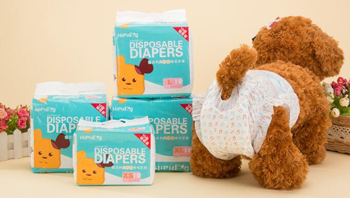 10PCS par sac Couches de chien