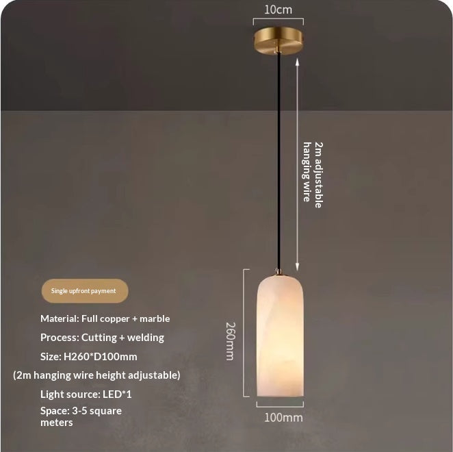 Restaurant Chambre à coucher étude lit pendentif lumière petite lampe pendentif