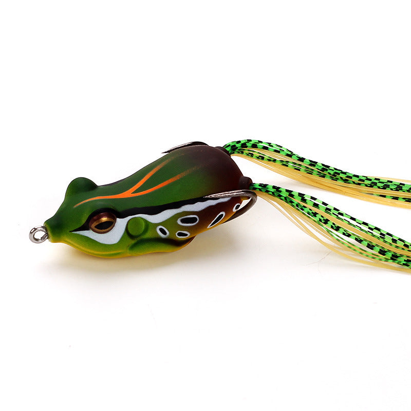 Équipement de pêche Lure Frog Black Fish Kill Simulation Bait Fishing Bait Big Frog