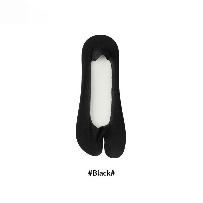 Chaussettes de bateau antidérapantes invisibles en silicone