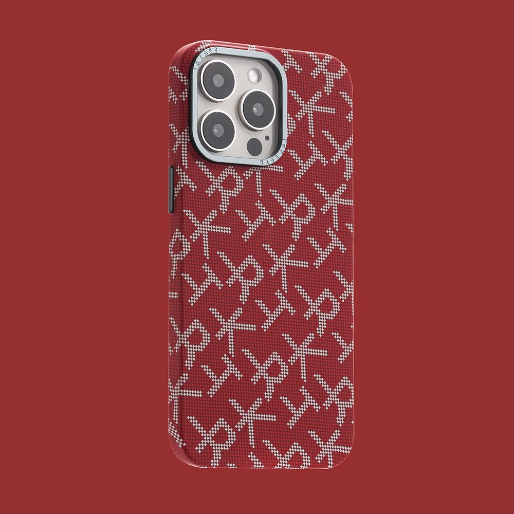 Housse de protection en métal ultra-mince pour boîtier de téléphone Fibre