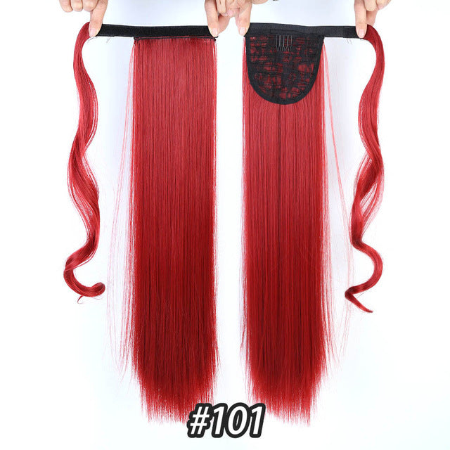Wig Pas de trace Invisible Magic Stick Roll Tail