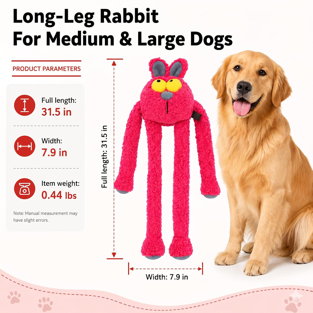 Jouet en peluche de chien squeaky