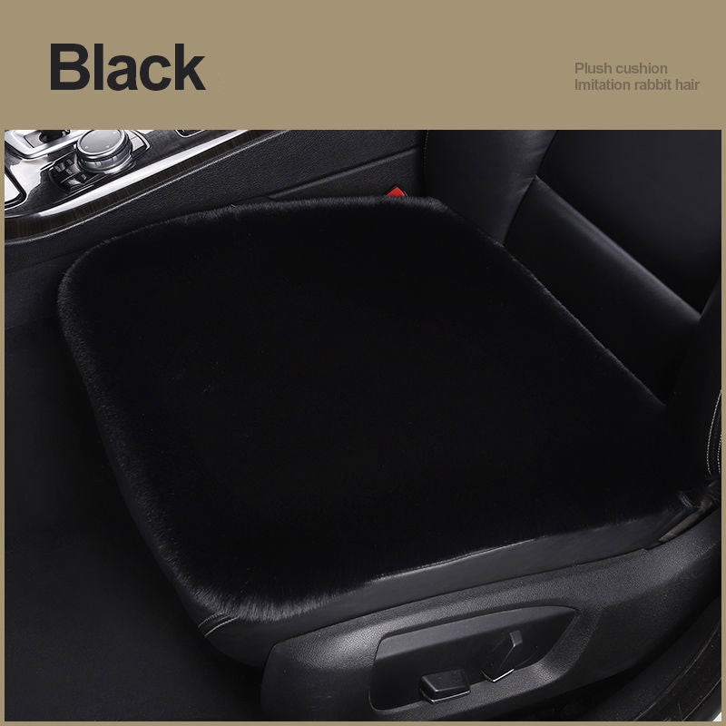 Siège auto En peluche d'hiver Coussin carré monoplace