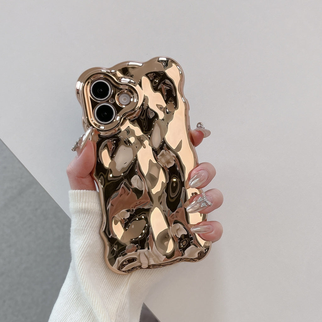 Niche Advanced Sense Plating Shell Cas de téléphone applicable