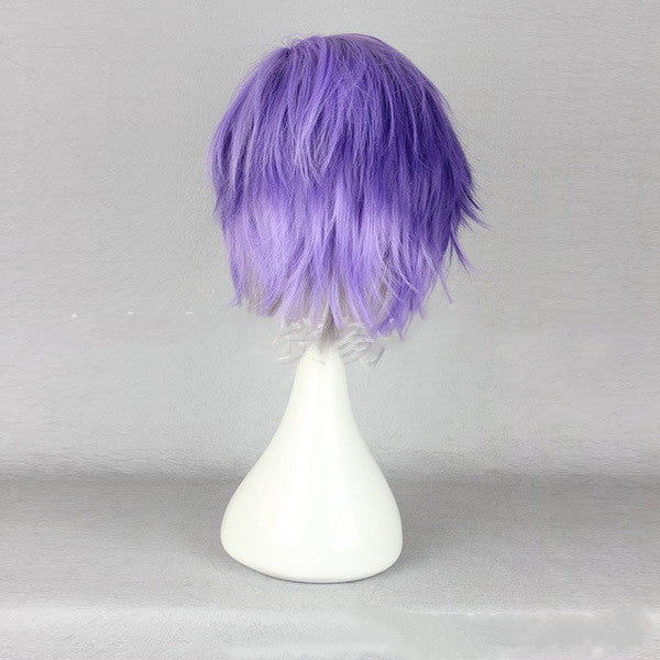 Graduated color cosplay wig