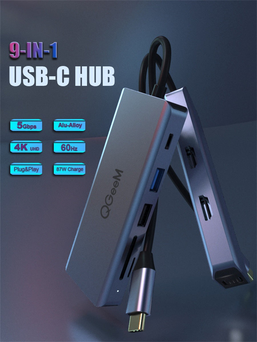 Station d'accueil multi-hub USB C
