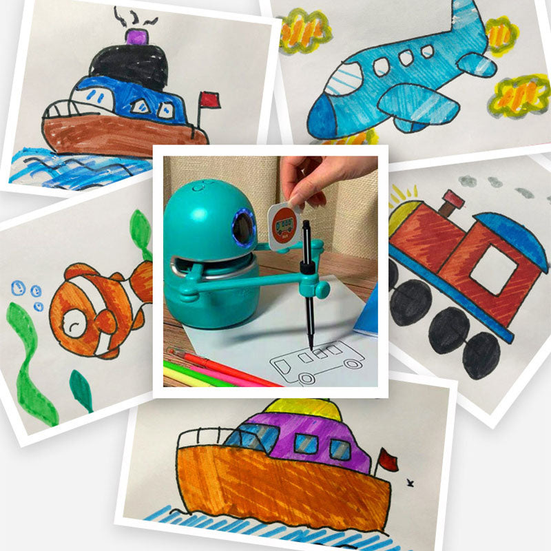 Peinture Robot Jardin d'enfants Étudiants