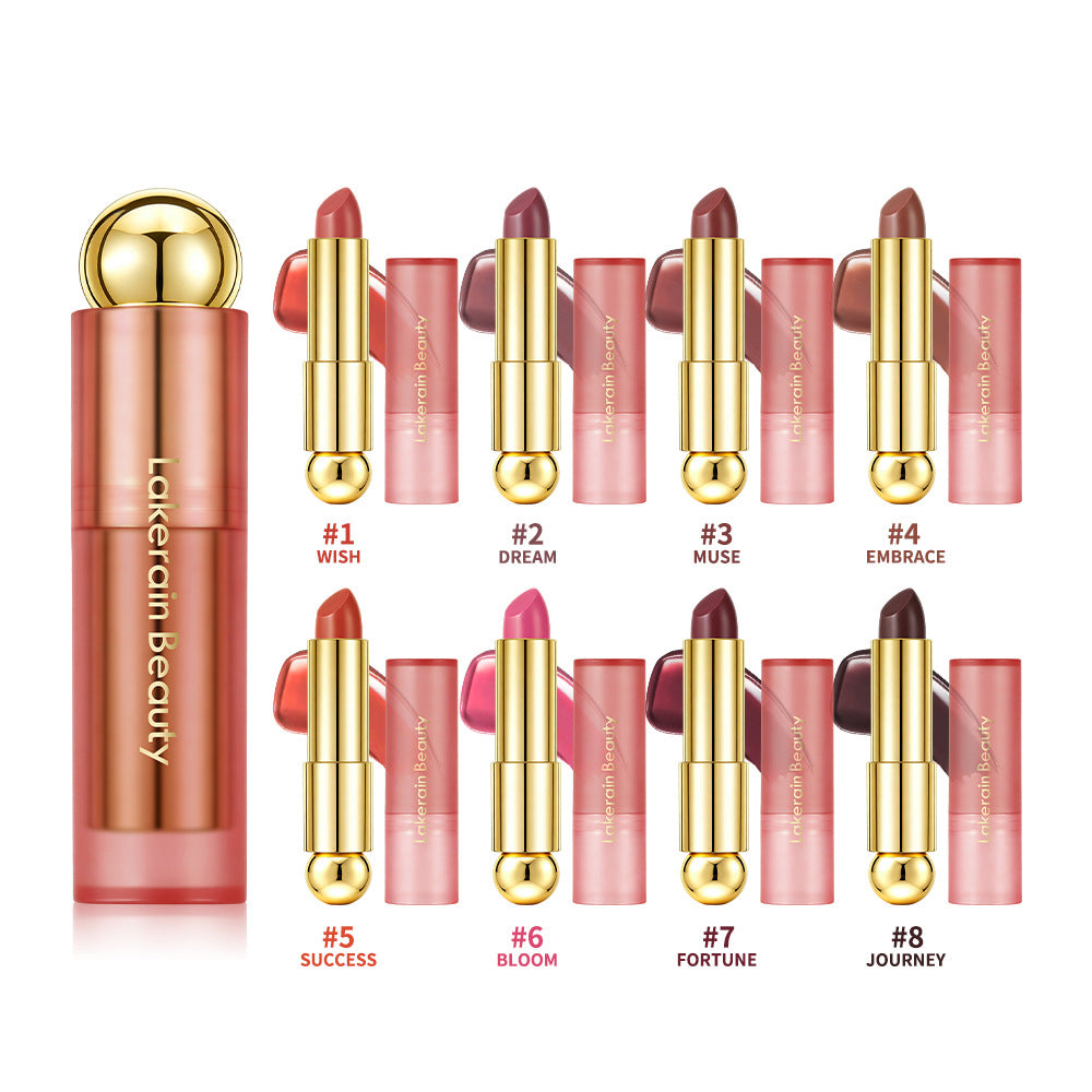 Hydratant le rouge à lèvres mat 3-en-1 multi-effets