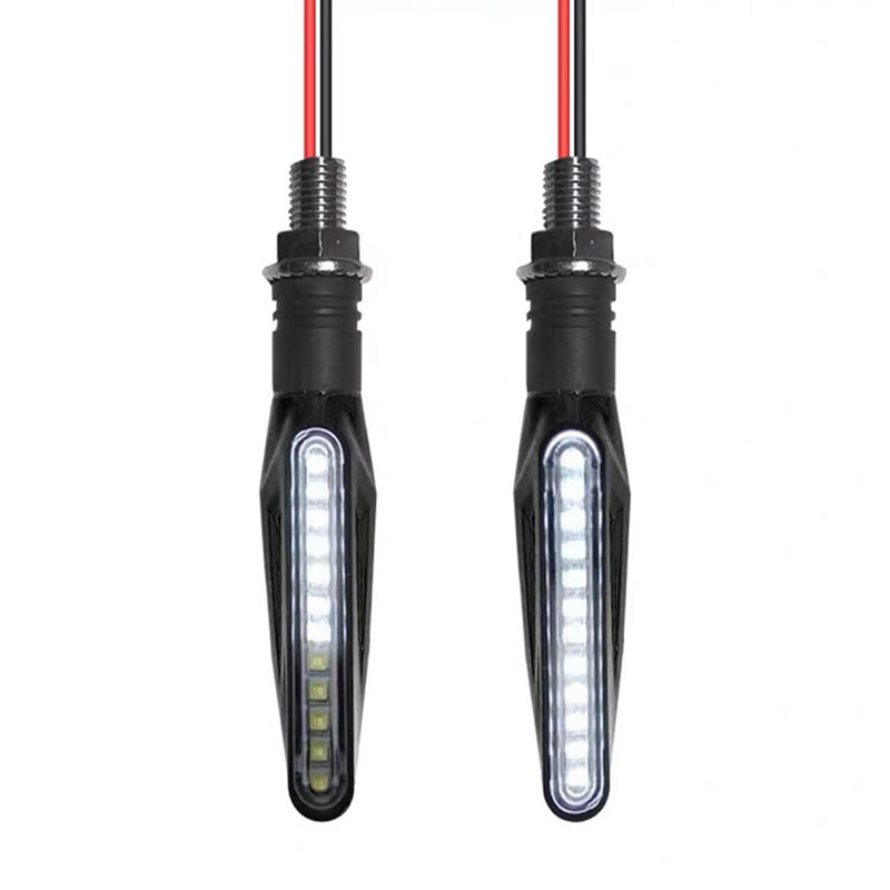 De bande LED Sequential Turn Signals pour les accessoires de moto modifiés 12V lumière de course