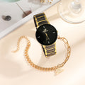 Mode simple tout-match couple montre coeur bracelet costume