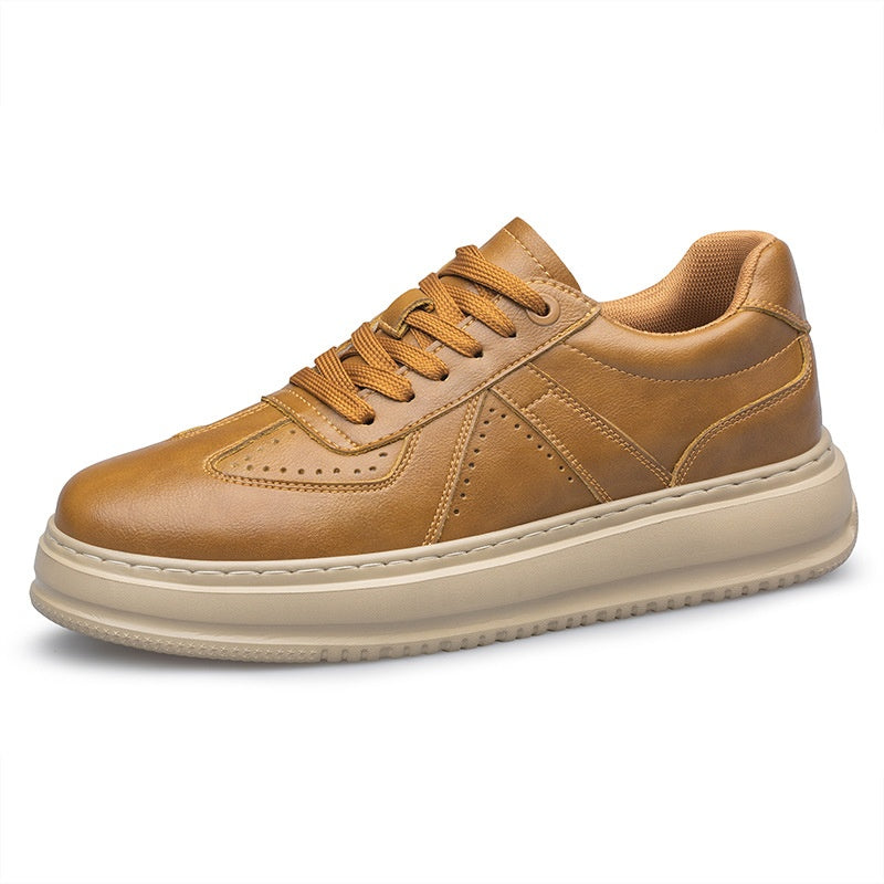 Hommes Dentelle Up Lightweight Trendy All-matching Chaussures de Board Casual