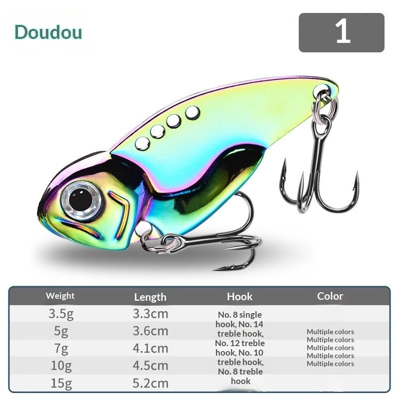 Bâton artificiel Serpent à crotale à croupe métallique pour la pêche à longue distance Lures A