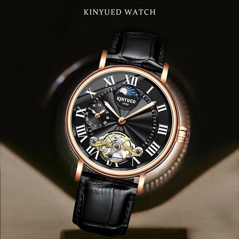 Automatic mechanical Tourbillon watch