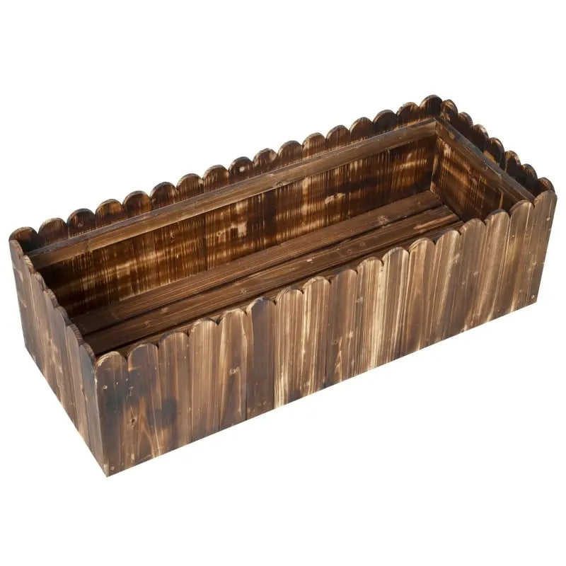 Coffret de planteur surélevé en bois