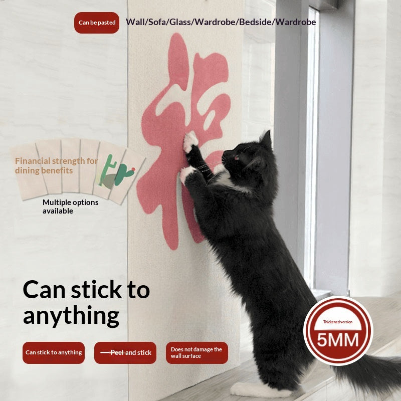 Poste d'escalade de chat multi-fonctionnel mural