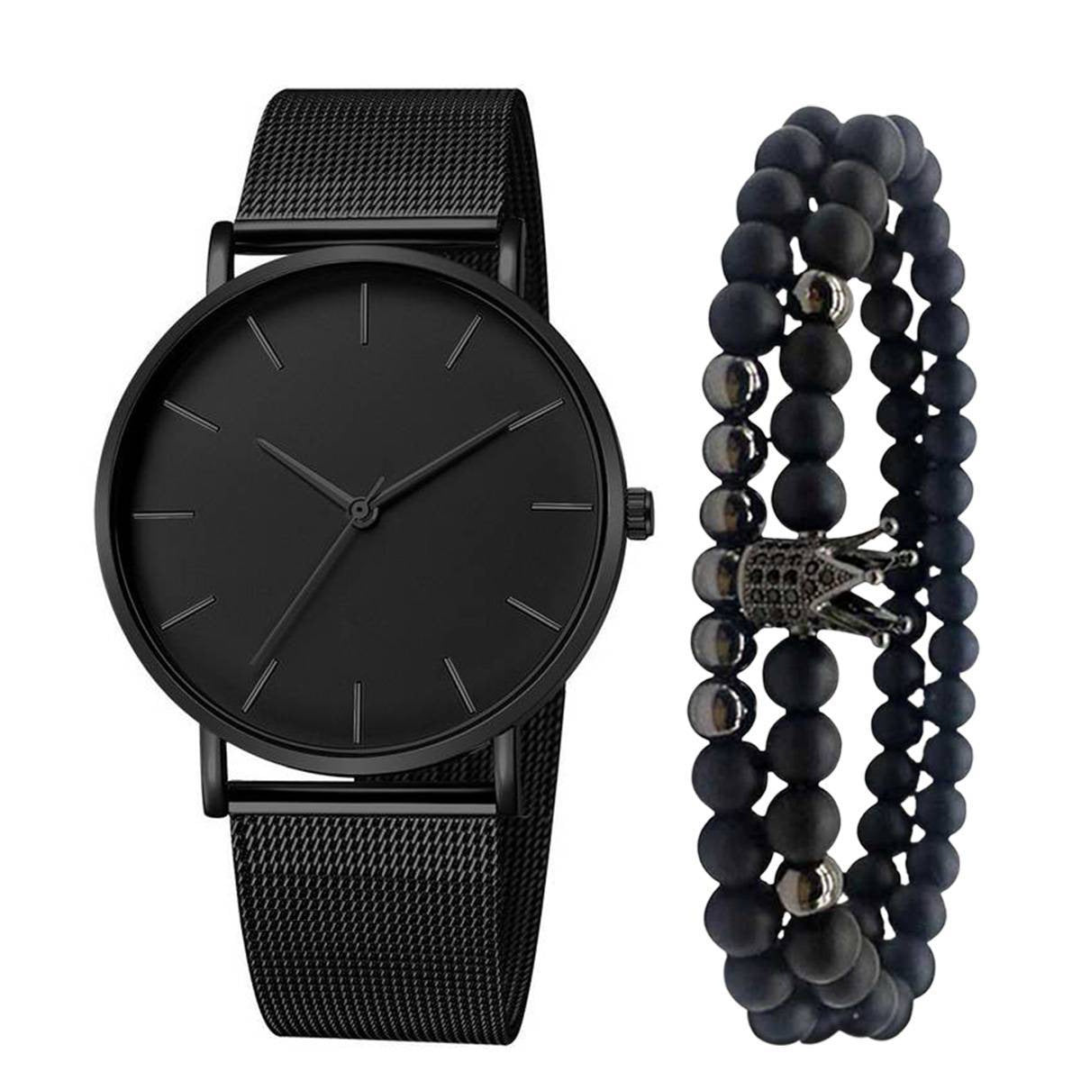 Montres à quartz pour hommes non mécaniques