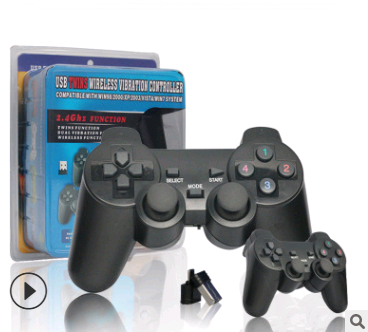Android TV ordinateur téléphone double PS3 sans fil contrôleur TV set-top boîte double lecture multi