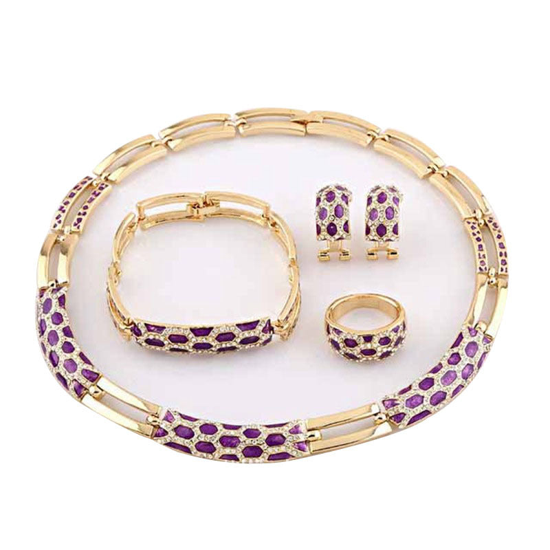 Collier boucle d'oreille style coréen