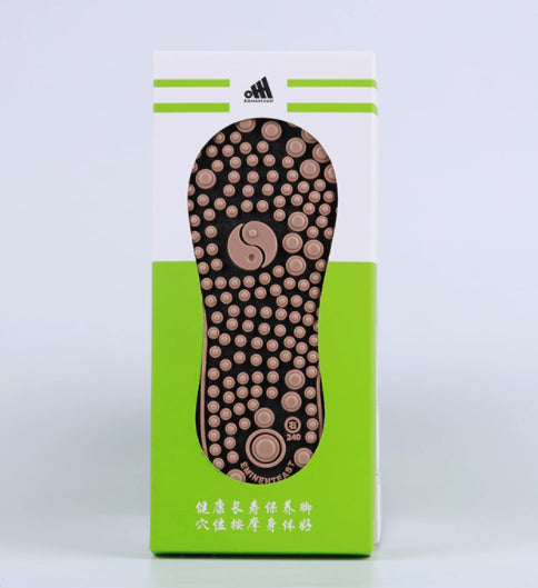 Chaussettes de massage en coton peigné