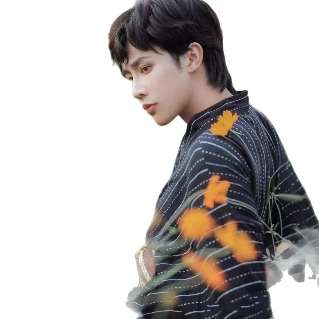 Men's formelle porter traditionnel japonais Kimono