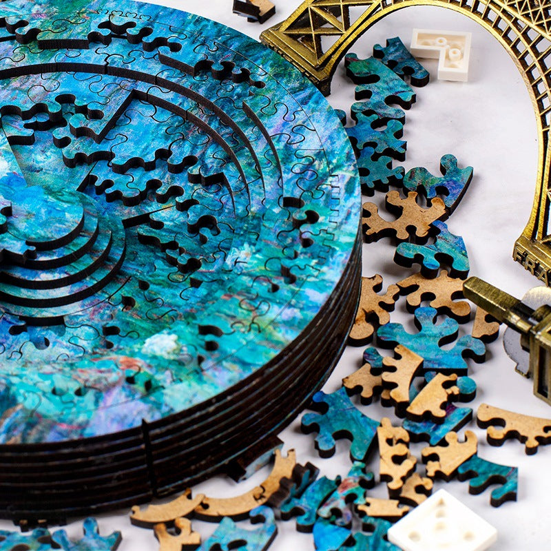Le déchiffrement de Lily de l'eau est extrêmement difficile 1000 pièces de puzzle