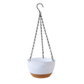 Panier de planteur à suspension en résine épais Pot vertical créatif pour suceurs de pothos Durable
