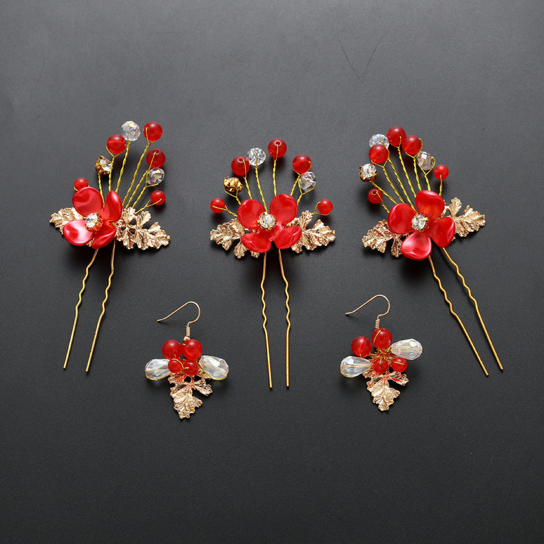 Fabricants Selling Costume Bijoux Ensemble Mariage Coiffure Coiffure Mariage Ornements de cheveux A
