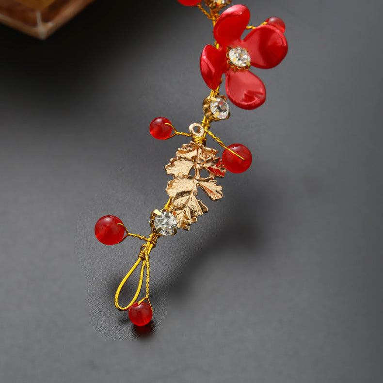 Fabricants Selling Costume Bijoux Ensemble Mariage Coiffure Coiffure Mariage Ornements de cheveux A