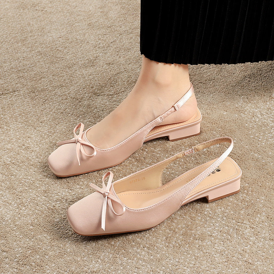 Chaussures casuales pour femmes à nœuds arc-en-ciel