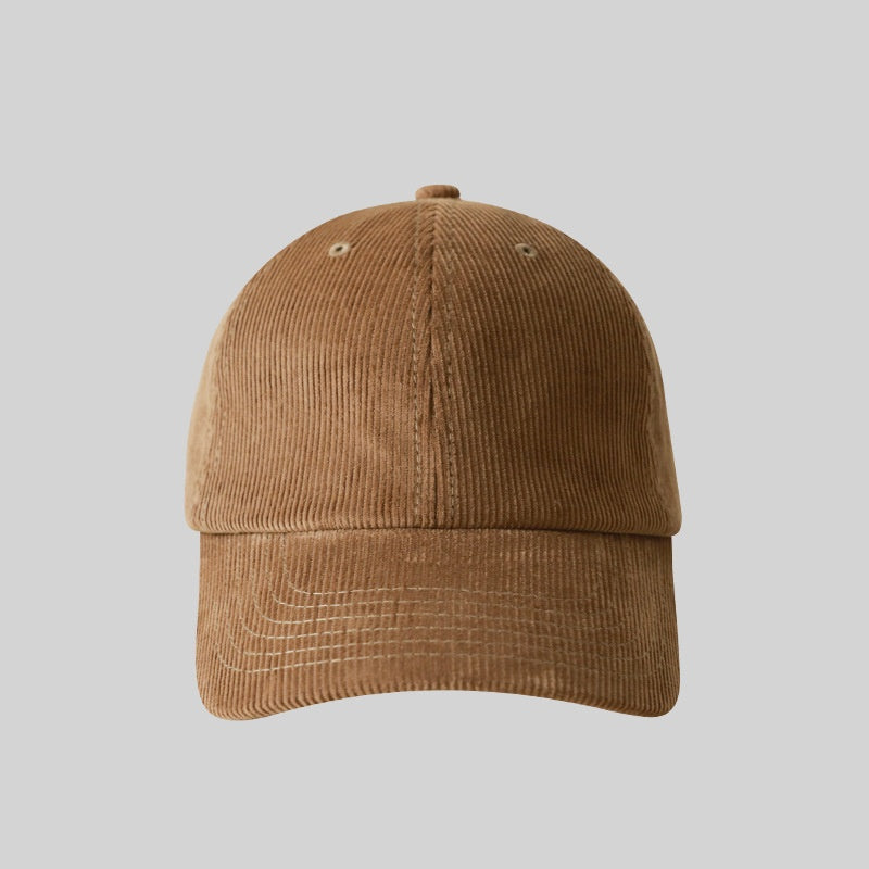 Casquette de baseball Corduroy chaud pour hommes et femmes