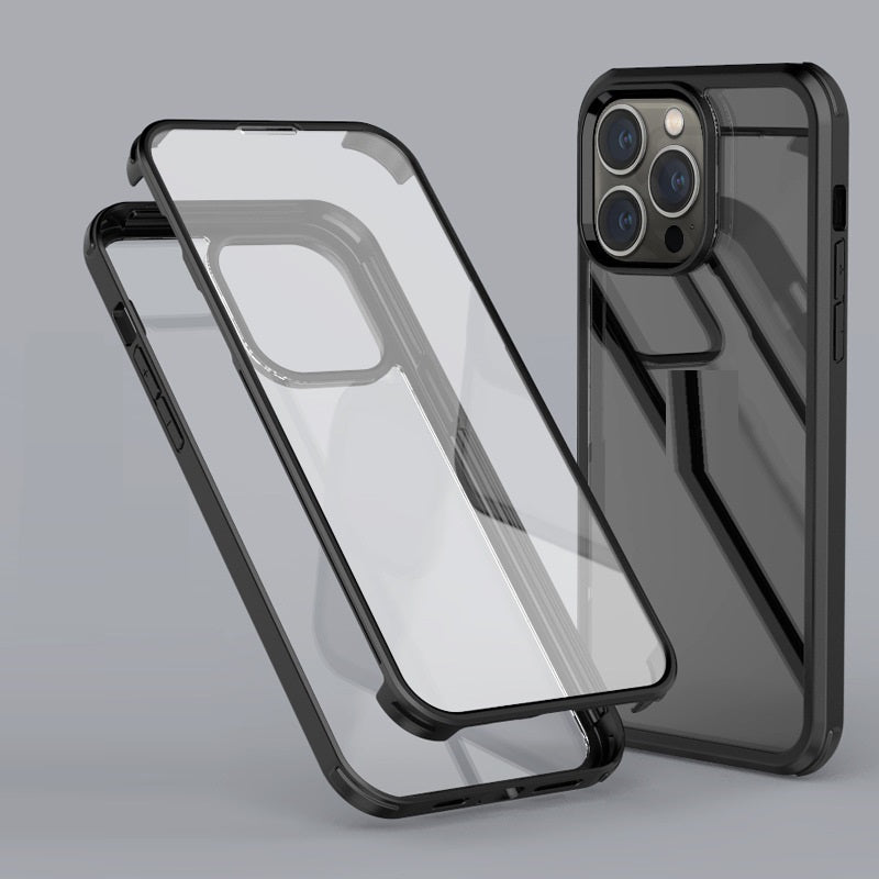 Coque de téléphone Double face Membrane à corps complet Membrane intégrée à quatre coins Résistance à la chute