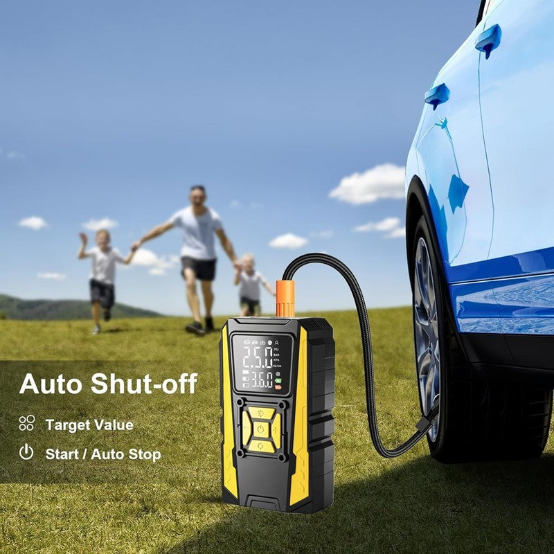 Pompe de compresseur d'air électrique 12V 150PSI Avec lumière LED