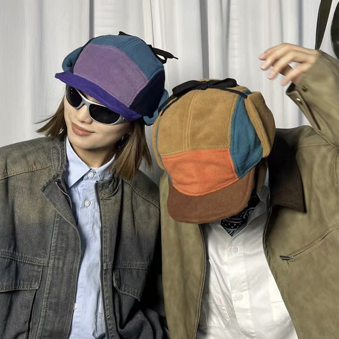 Hommes et femmes Casquette de baseball doublée de polaire