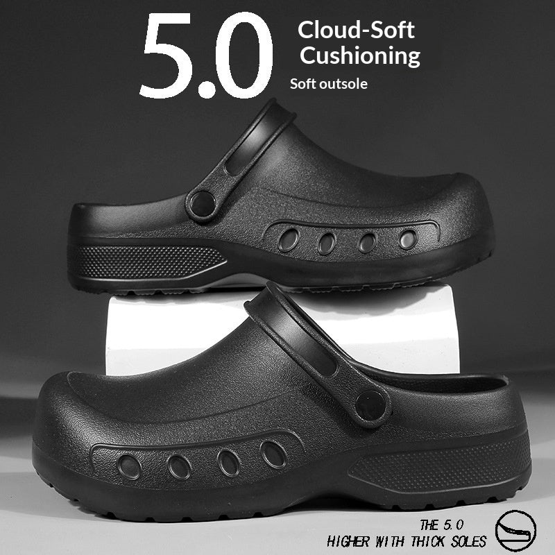 Pantoufles Baotou pour hommes Été Outdoor Wear Non-slip