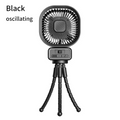Octopus Ventilateur 3 vitesses USB rechargeable avec lumière
