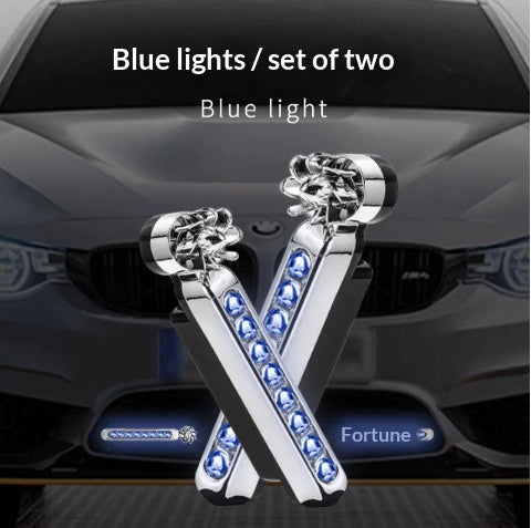 Crayon lumineux décoratif LED monté sur voiture requis