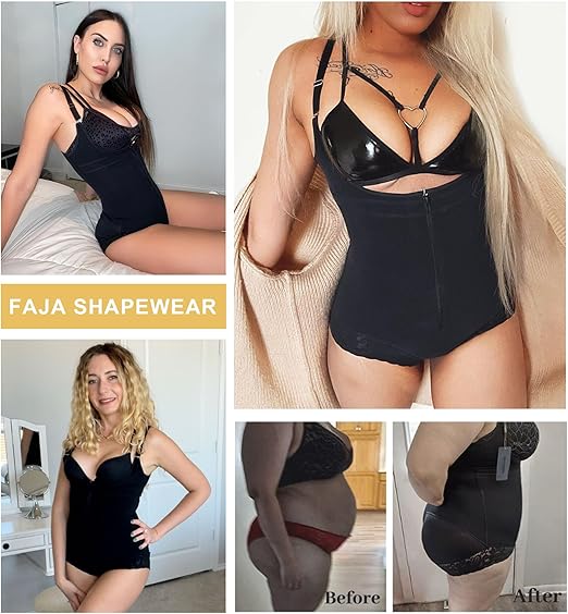Femmes Fajas Colombianas Shapewear Postpartum Tummy Control Body Shaper Butt Lifter Bodys