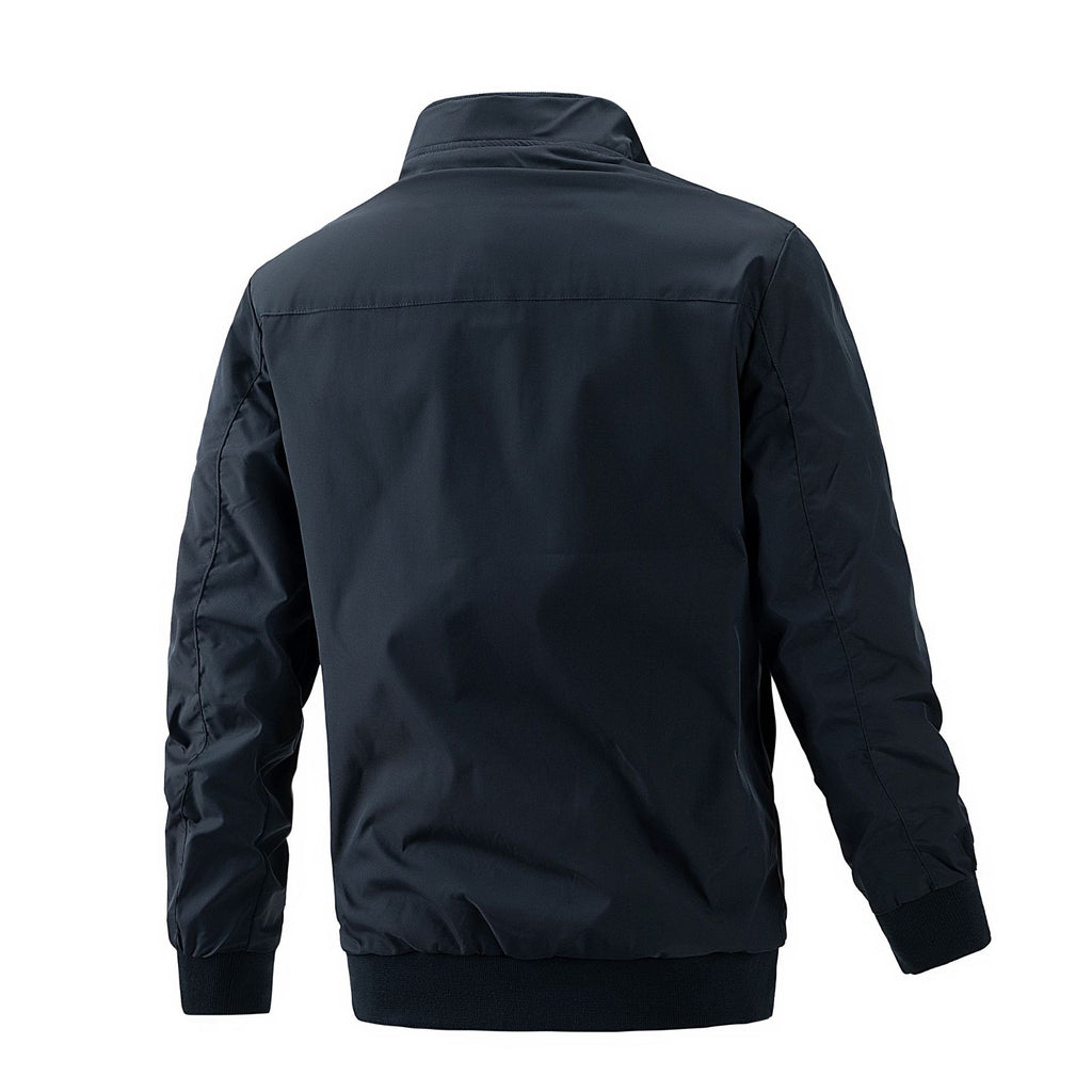Stand Collar Veste Homme d'affaires Casual mince veste de baseball tendance commerce extérieur hommes
