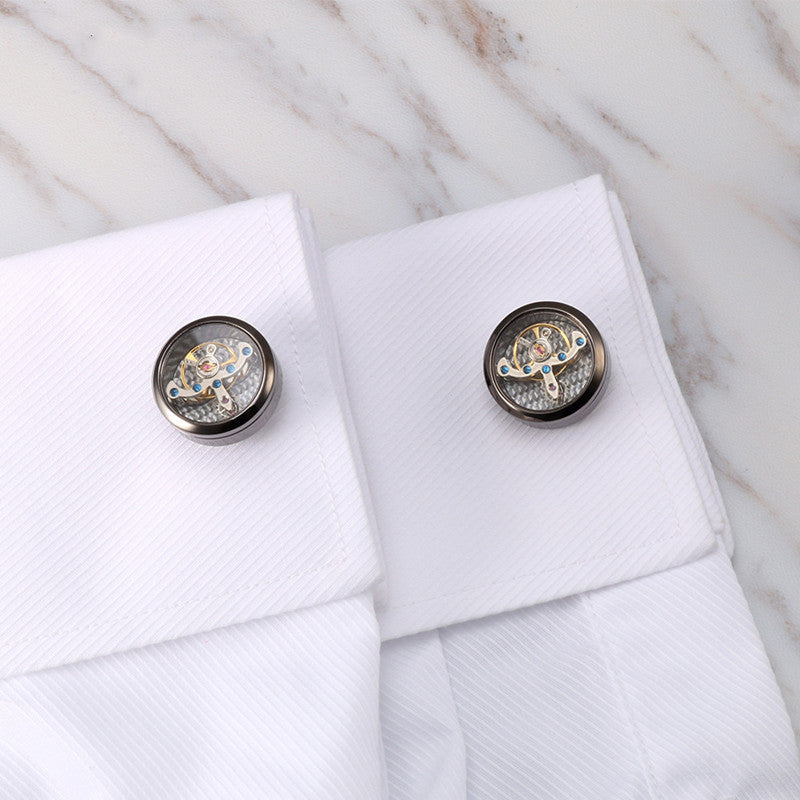 Bijoux de mode Ancres pour hommes Ne pas bouger Mouvement Cufflinks