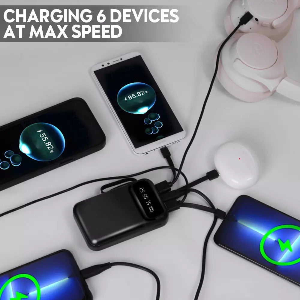 Power Bank10000mAh Fast Charger Pack USB batterie externe pour téléphone portable UK