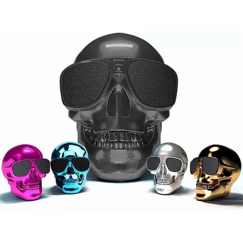 Haut-parleur Bluetooth sans fil Skull