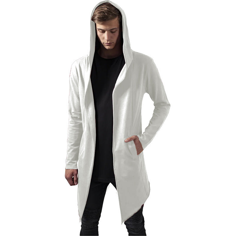 Chandail mi-long Cardigan Zipper Manteau pour hommes
