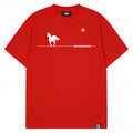 T-shirt à manches courtes Casual Print Warhorse